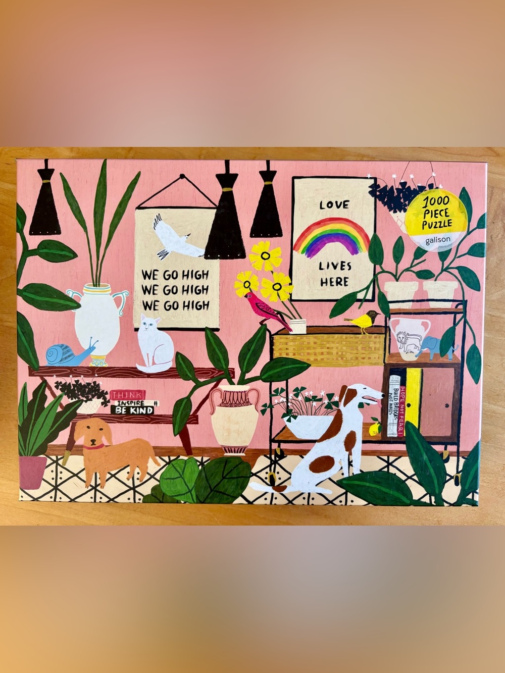 Galison Love Lives Here 1000 - Piece Puzzle